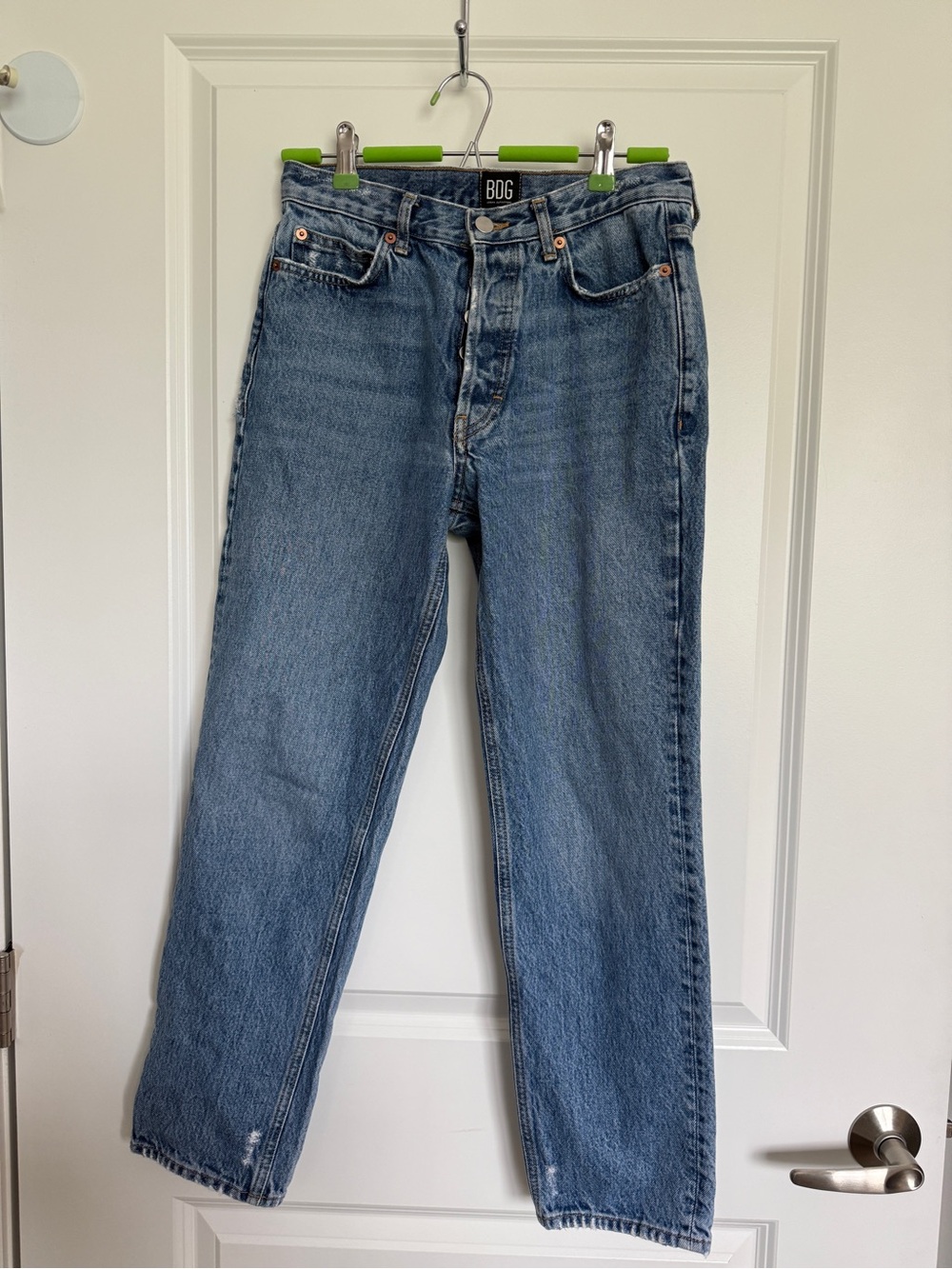 Urban Outfitters BDG Button Fly Straight-Leg High Rise Jeans | Size 26